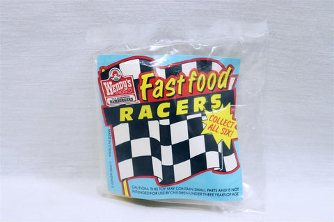 ORIGINAL Vintage 1990 Wendy's Fast Food Racers French Fries Car