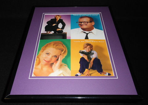 Drew Carey / Tea Leoni 1995 ABC Framed 11x14 ORIGINAL Advertisement