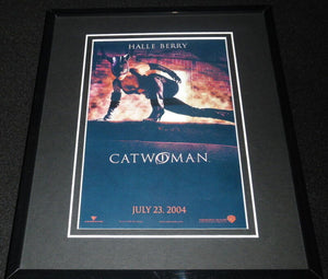 Catwoman Framed 8x10 Repro Poster Display Halle Berry Sharon Stone