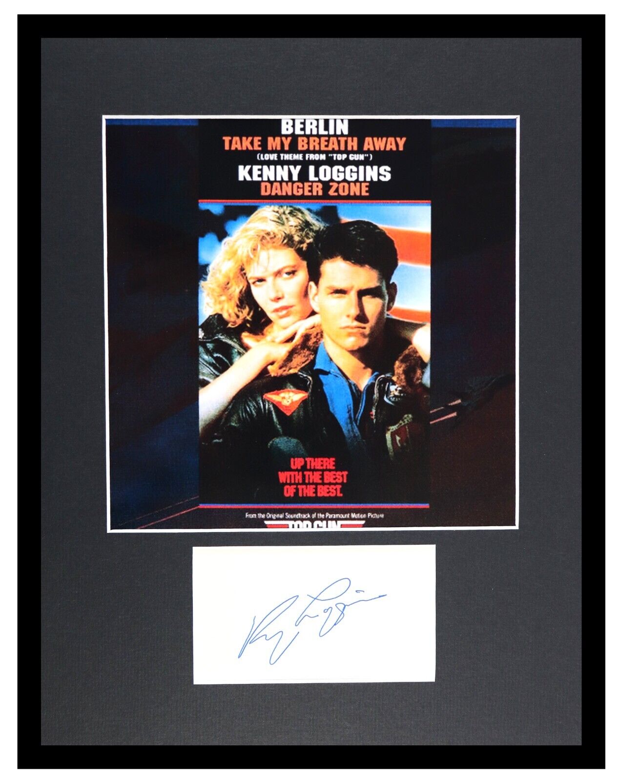 Kenny Loggins Signed Framed 11x14 Photo Display PREMIERE Top Gun