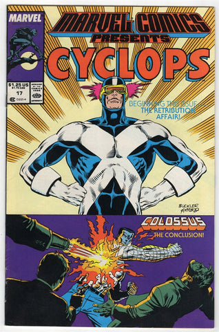 Marvel Comics Presents #17 ORIGINAL Vintage 1989 Marvel Comics Cyclops