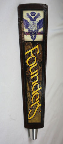 ORIGINAL Vintage Founders Imperial Stout Beer Tap Handle