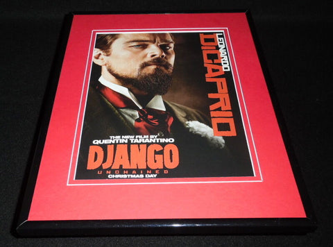 Django Unchained 2012 Framed ORIGINAL 11x14 Advertisement Leonardo Dicaprio