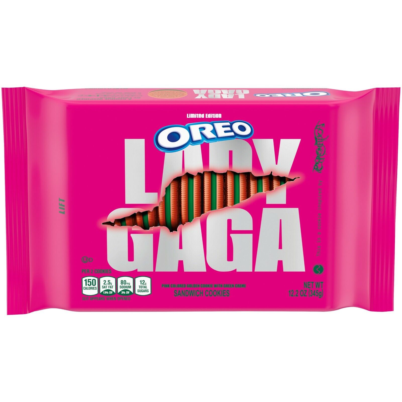 NEW SEALED 2021 Lady Gaga Oreo Cookies 12.2 Ounce Pack