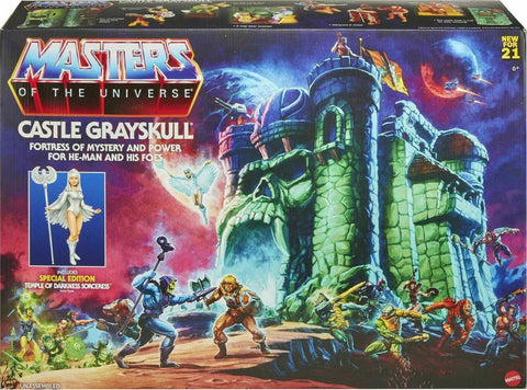 NEW SEALED 2021 Masters of the Universe Castle Grayskull Set w/ Sorceress Figure