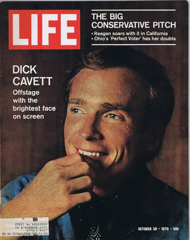 ORIGINAL Vintage Life Magazine October 30 1970 Dick Cavett