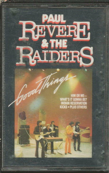 VINTAGE Paul Revere and the Raiders Good Things Cassette Tape