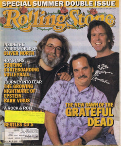 VINTAGE 1987 Rolling Stone Magazine #504/505 Grateful Dead (detached cover)