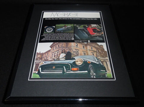 1964 MG MGB GT Framed 11x14 ORIGINAL Vintage Advertisement