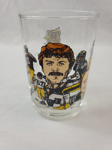 VINTAGE 1982 McDonald's Steelers 50 Years Glass Lynn Swann Mike Webster