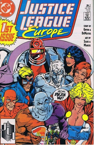 Justice League Europe #1 ORIGINAL Vintage 1989 DC Comics 