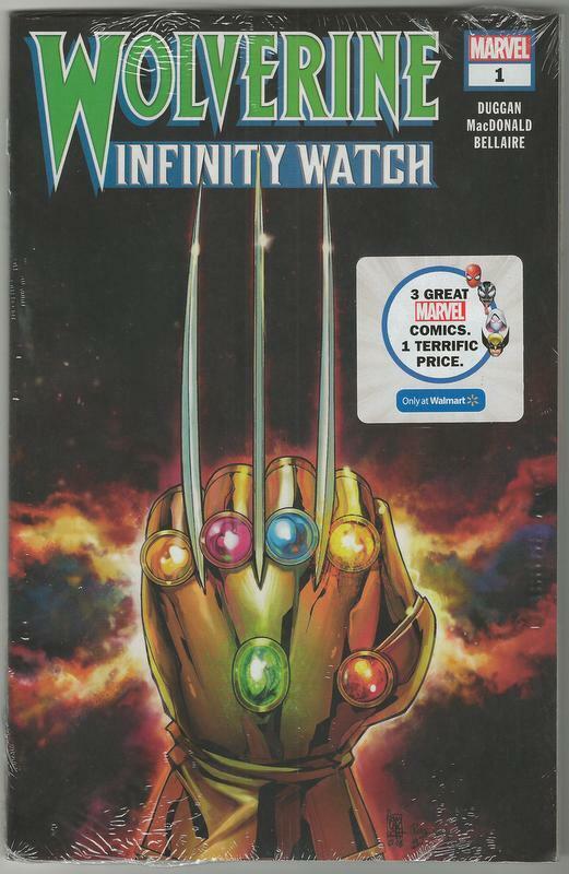 Wolverine Infinity Watch #1 2020 Walmart Exclusive Marvel Comics 3 Pack 