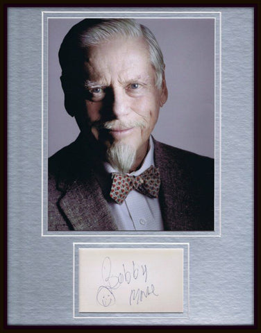 Robert Bobby Morse Signed Framed 11x14 Photo Display Mad Men 