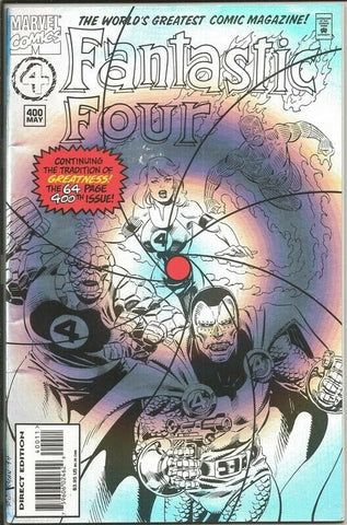 Fantastic Four #400 ORIGINAL Vintage 1995 Marvel Comics Rainbow Cover