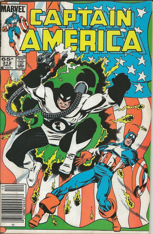 Captain America #312 Vintage 1987 Marvel Comics 1st Flag Smasher Karl Morgenthau