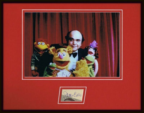 James Coco Signed Framed 11x14 Photo Display The Muppet Show