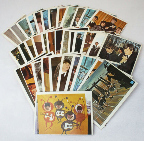  ORIGINAL Vintage 1964 Topps Beatles Color Trading Cards Partial Set Lot 32/64 +