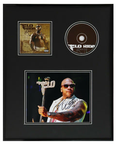 Flo Rida Signed Framed 16x20 Roots CD & Photo Set AW