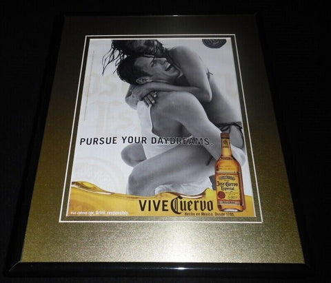 2002 Jose Cuervo Tequila Framed 11x14 ORIGINAL Vintage Advertisement