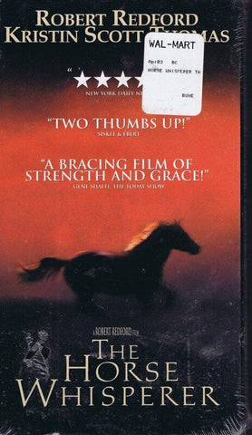 Horse Whisperer VINTAGE SEALED VHS Robert Redford Kristin Scott Thomas