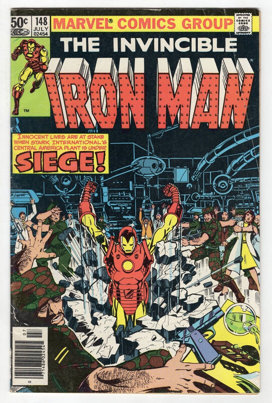 Iron Man #148 VINTAGE 1981 Marvel Comics