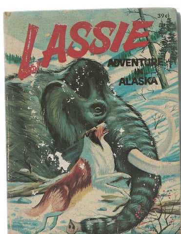 Lassie Adventure in Alaska ORIGINAL Vintage 1967 Whitman Big Little Book 