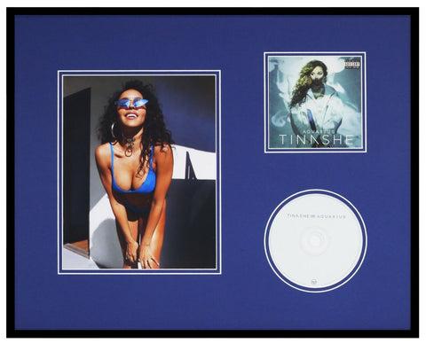 Tinashe Framed 16x20 Aquarius CD & Photo Display