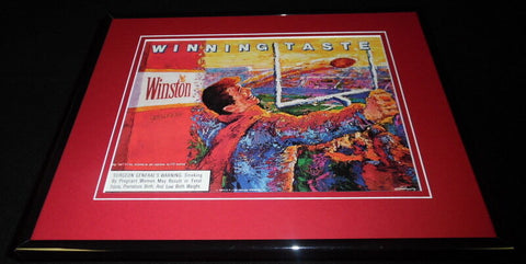 1989 Winston Cigarettes / Football Framed 11x14 ORIGINAL Advertisement