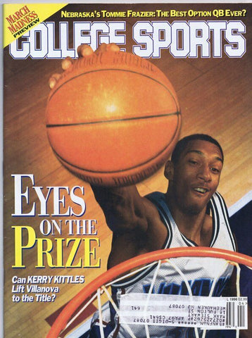 ORIGINAL Vintage 1996 College Sports Magazine Kerry Kittles Villanova