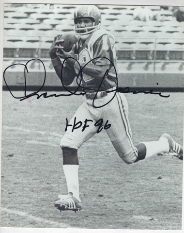 Charlie Joiner Signed 8x10 Photo Chargers