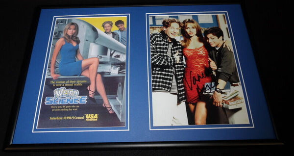 Vanessa Angel Signed Framed 12x18 Photo Display Weird Science