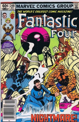 Fantastic Four #248 ORIGINAL Vintage 1982 Marvel Comics 1st Kristoff