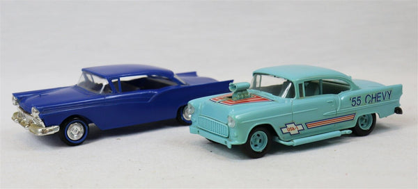 VINTAGE Snap Tite '55 Chevy Model Kit 1:32 Scale - 2 Cars in Lot