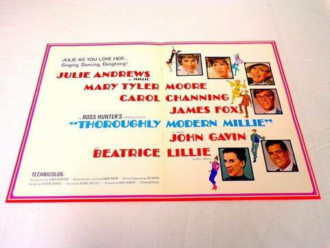 ORIGINAL Vintage 1967 Thoroughly Modern Millie 12x18 Industry Ad Poster 