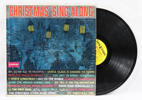 VINTAGE Christmas Sing Along Spinorama LP Vinyl Record Album XMK4012