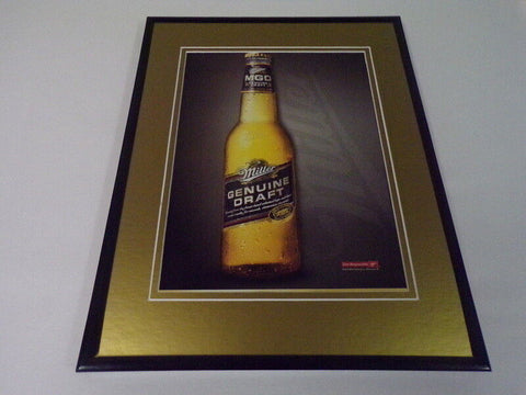 2005 Miller Genuine Draft Beer MGD Framed 11x14 ORIGINAL Advertisement