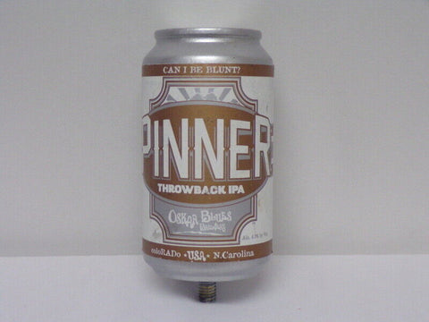 ORIGINAL Vintage Oskar Blues Pinner Throwback IPA Beer Tap Handle