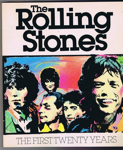 ORIGINAL Vintage 1981 Rolling Stones First Twenty Years Paperback Book