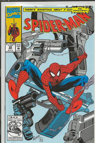 Spider-Man #28 ORIGINAL Vintage 1992 Marvel Comics 