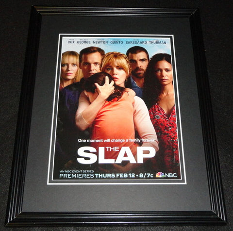 The Slap 2015 NBC Framed 11x14 ORIGINAL Advertisement Melissa George