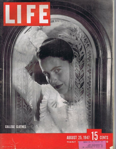 ORIGINAL Vintage Life Magazine August 25 1947 College Clothes