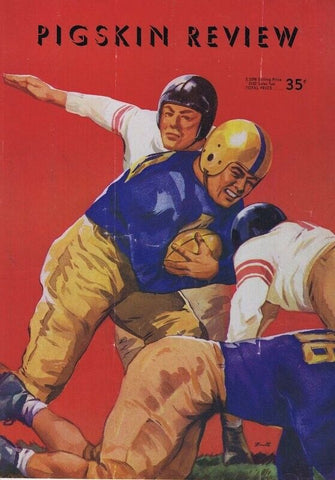 ORIGINAL Vintage Oct 30 1948 USC vs Cal Football Program 