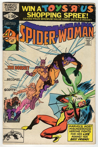 Spider Woman #31 ORIGINAL Vintage 1980 Marvel Comics 