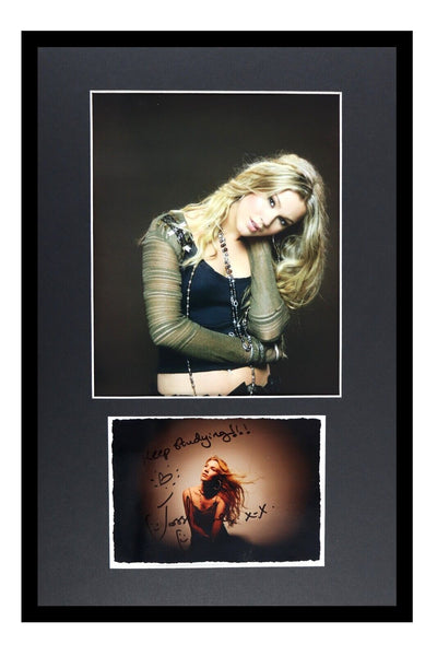 Joss Stone Signed Framed 12x18 Photo Display