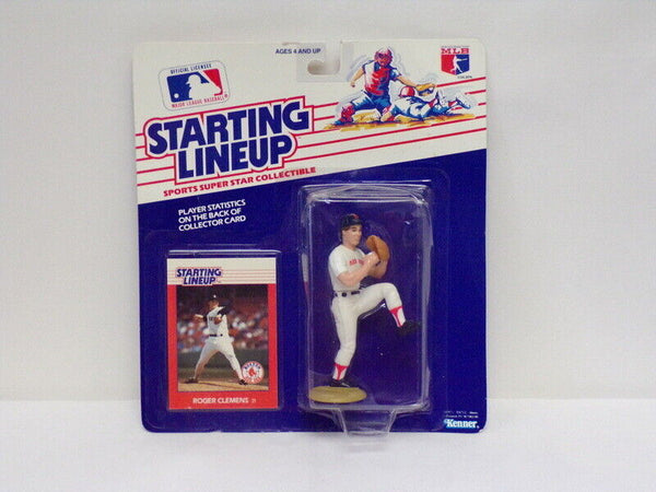 VINTAGE SEALED 1988 Starting Lineup SLU Figure Roger Clemens Red Sox FP