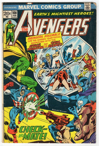 Avengers #108 VINTAGE 1973 Marvel Comics