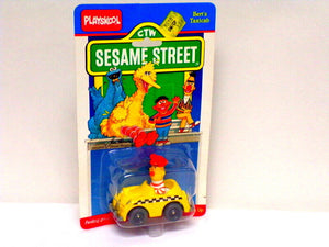 VINTAGE SEALED 1987 Playskool Sesame Street Bert Taxicab