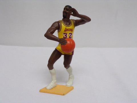 ORIGINAL Vintage 1988 Kenner SLU Starting Lineup Figure Lakers Magic Johnson FP