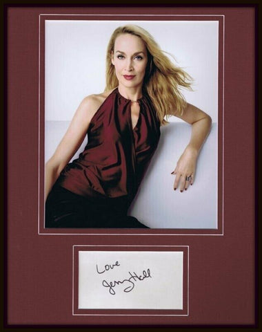 Jerry Hall Signed Framed 11x14 Photo Display Batman