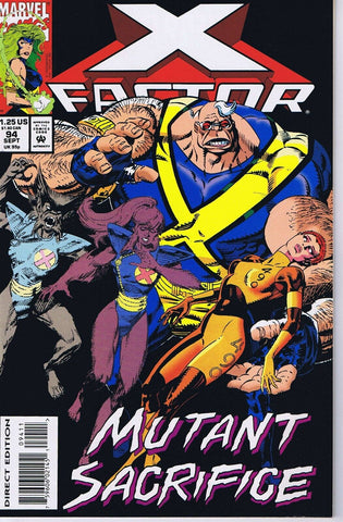 X Factor #94 ORIGINAL Vintage 1993 Marvel Comics 